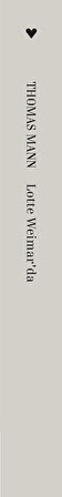 Lotte Weimar'da