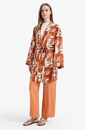 DeFacto Regular Fit Esnek Belli Cepli Düz Paça Pantolon F0984AX25SMOG327