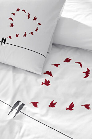 Floretta Amoureuse Tek Kişilik Nevresim Takımı