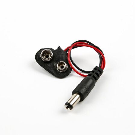 9V DC Pil - Batarya Soketi