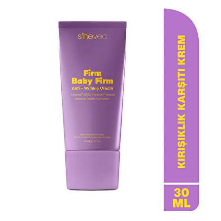 FIRM BABY FIRM - Yaşlanma ve Kırışıklık Karşıtı Onarıcı Bakım Kremi | Peptit Kompleksi 30ml