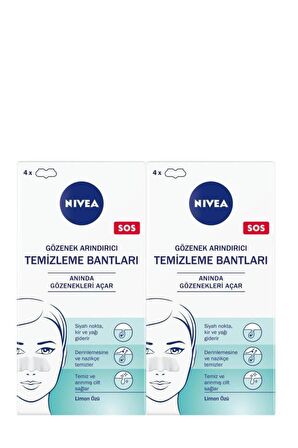 Nivea Siyah Nokta & T - Bölgesi Bantlar X2