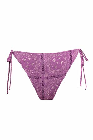 DeFacto Regular Fit Şal Desenli Bikini Altı-Fall in Love C3177AX24SMPR442