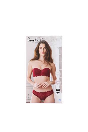 Pierre Cardin Kadın Dantelli Desteksiz Regular Sütyen Takım