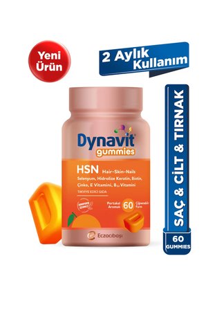 Dynavit Gummies HSN Hair-Skin-Nails 60 Gummy