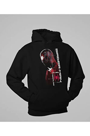 Spider-Man Baskılı Unisex Oversize Marvel Hoodie