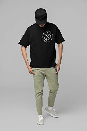 Tasarım Avenged Sevenfold Baskılı Unisex Oversize Rock Metal Tişört