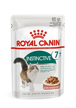Royal Canin Instinctive 7 Yaş ve Üzeri Sos içerisinde Yaş Kedi Maması 85g