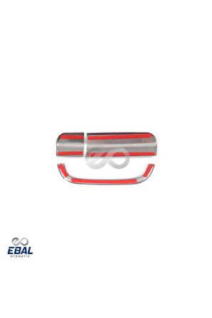 Mercedes Vito W639 Krom Bagaj Açma 3 Parça 2004-2014 Paslanmaz Çelik