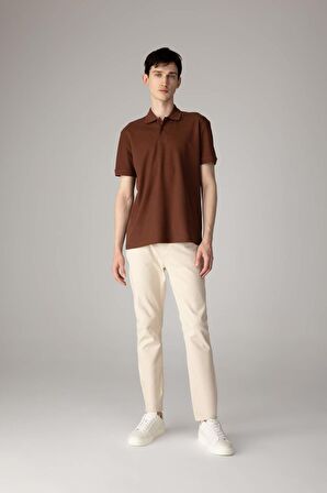 DeFacto Regular Fit Kısa Kollu Basic Düz Pike Kumaş Polo Tişört C1293AX24SPBN319