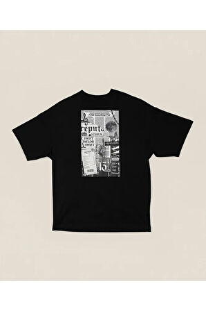 I Did Something Bad Taylor Swift Baskılı Unisex Oversize Tişört