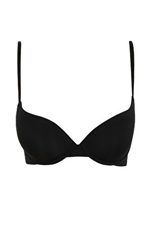 DeFacto Push Up Micro Dolgulu Yarım Dolgulu Tişört Bra-Fall in Love Z3350AZ25SPBK81