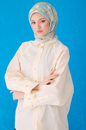 Saf İpek Eşarp 4100D (Twill İpek)