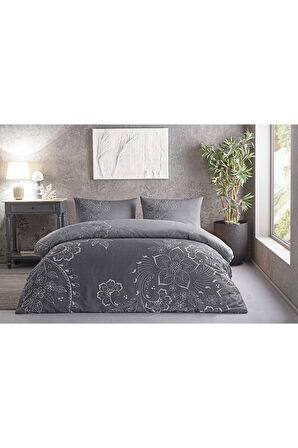Özdilek Vintage Lily Tek Kişilik Soft Life Saten Nevresim Takımı
