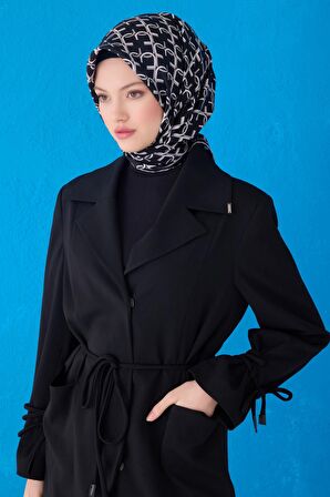 Saf İpek Eşarp 4102D (Twill İpek)