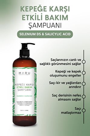Maru Kepeğe Karşı Etkili Besleyici Şampuan (COLLAGEN KERATİN) 400 ml