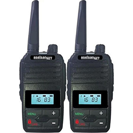 Aselsan A446T Pmr Lisanssız El Telsizi 2'li Paket