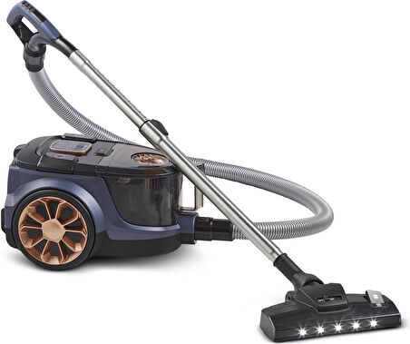Karaca Vantuz Max Force Talky F1 Pet Başlıklı Midnight Blue Toz Hazneli