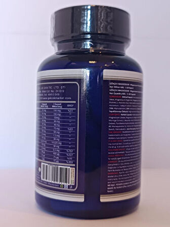 Magnezyum Kompleksi Kapsül (Magnesium Complex Capsule) 60Adet
