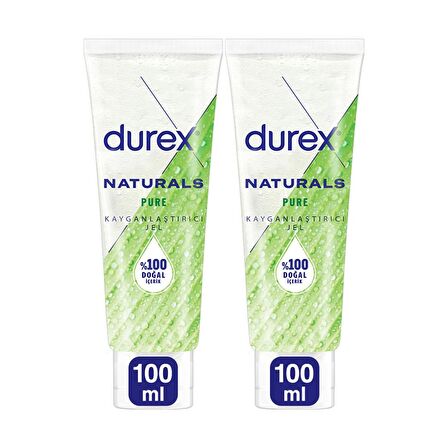 Durex Naturals Pure Kayganlaştırıcı Jel 100 ml x 2 Adet