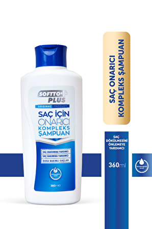 Softto Plus Tüm Saçlar İçin Canlandırıcı Şampuan 360 ml