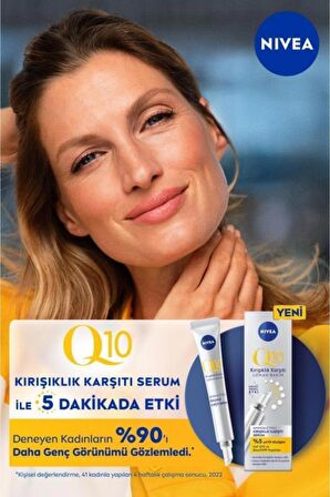 Nivea Q10 Anında Etkili Kırışıklık Karşıtı Serum 15ml, Sıkılaştırıcı, Dolgunlaştırıcı, Nemlendirici