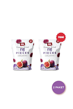 İncir Kuru Meyve Cipsi 30 G X 2 Adet Dondurularak Kurutulmuş Meyve