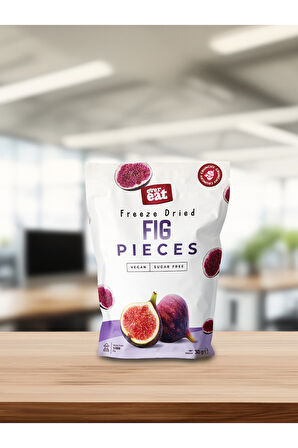 İncir Kuru Meyve Cipsi 30 G X 2 Adet Dondurularak Kurutulmuş Meyve