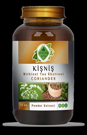 Kişniş Toz Ekstresi 70 Gr Cam Kavanoz