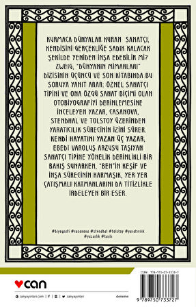 Kendi Hayatını Yazan Üç Yazar