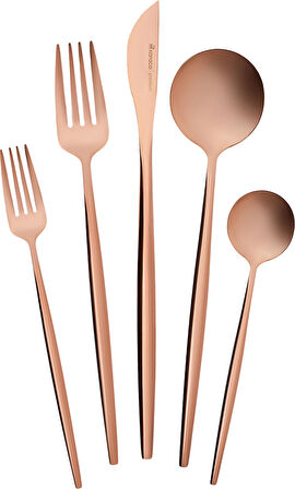 Karaca Orion Rosegold 30 Parça 6 Kişilik Çatal Kaşık Bıçak Seti