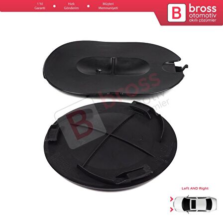 Renault Megane MK2 için Davlumbaz Kapak Tapası Sağ ve Sol 7701055352 7701055351