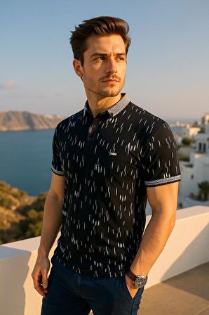 Erkek  Fit Kesim Pamuklu Polo Yaka T-Shirt