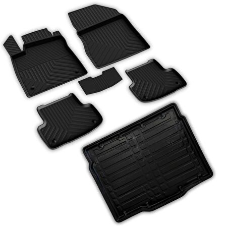 Citroen C4 Ferrous 4D Paspas  ve 3D Bagaj Havuzu 2021 ve Üstü