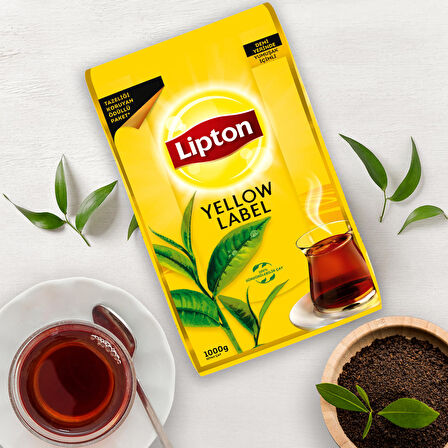 Lipton Yellow Label Dökme Çay 1000 Gr