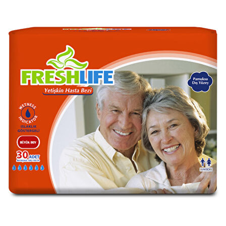Freshlife Large Yetişkin Hasta Bezi 30 Adet