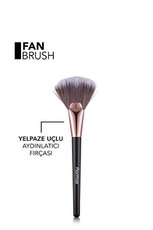 Yelpaze Uçlu Düz Aydınlatıcı Fırçası - Fan Brush - 011 - 8690604597765