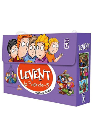 Levent Iz Peşinde 5 Set (5 Kitap) Timaş Çocuk Mustafa Orakçı Ela Kitap