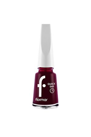 Flormar Quick Dry Hızlı Kuruyan İnce Yapılı & Parlak Bitişli Oje