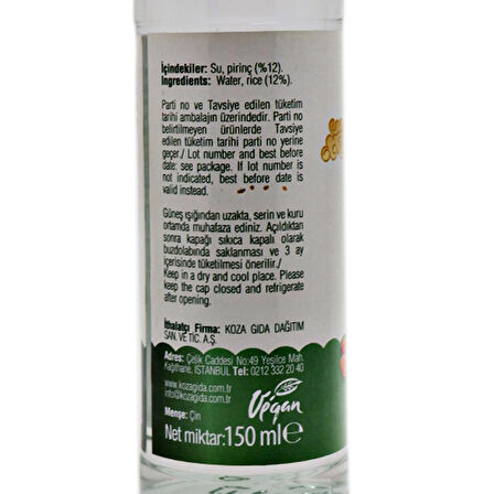 Cheflıne Pirinç Sirkesi 150 ml