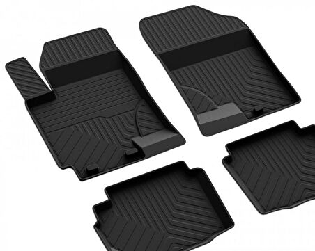 Kia Ceed Ferrous 4D Havuzlu Kauçuk Paspas 2006 2012