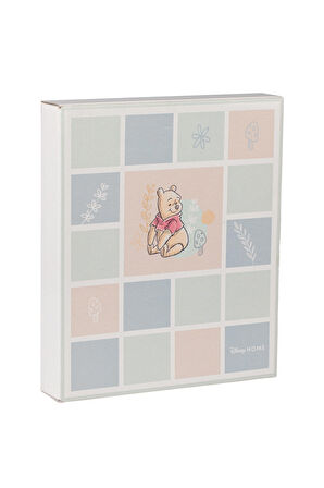 Özdilek Winnie The Pooh Disney Lisans Baskılı Bambu Yenidoğan Bebek Pelerini 80x80