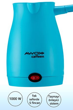 Awox Caffeen Türk Kahvesi Makinesi Elektrikli Cezve Mavi