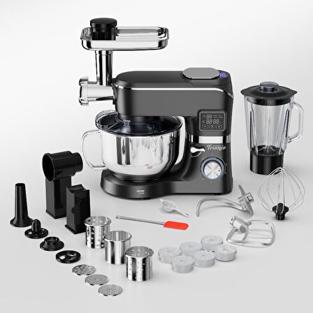 Trumio Çok İşlevli Kıyma Çekme Hamur Mayalama Blender Makinesi