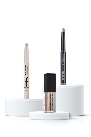 Flormar Shimmery Look 3'lü Makyaj Seti