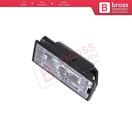 Renault Clio Laguna Megane Master için Plaka Lambası 8200480127