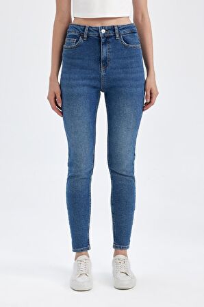 DeFacto Skinny Fit Yüksek Bel Bilek Boy Jean Pantolon C7611AX24WNNM28