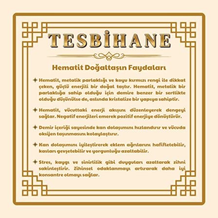 Silindir Kesim Makrome Örgülü Kuvars-Hematit Kombinli Doğaltaş Kadın Bileklik