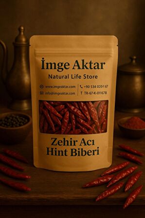 Meksika Zehir Acı Sivri Biber 50g