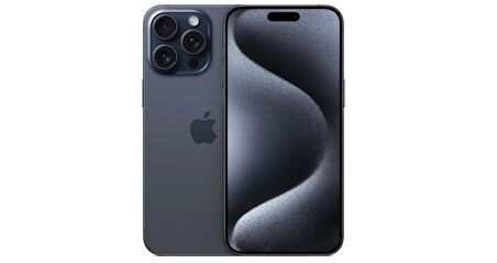 Yenilenmiş iPhone 15 Pro Max 512 GB Mavi B Kalite Cep Telefonu